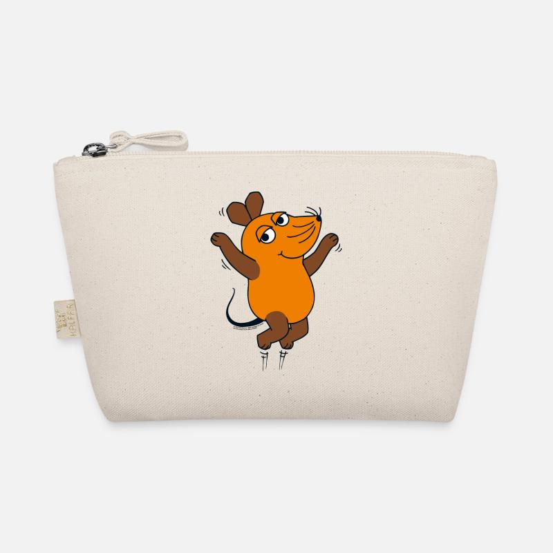 Die Maus springt - Bio-Täschchen - Natur