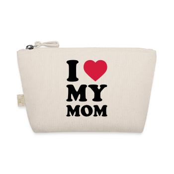 ICH LIEBE MEINE MOM - Bio-Täschchen - Natur - Vorne