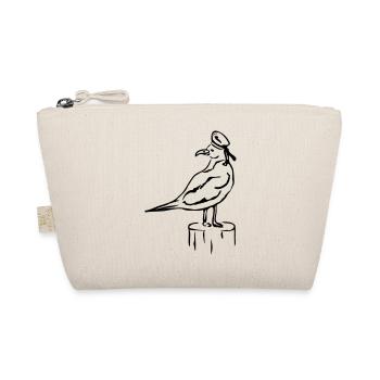 JOHNNY THE SAILOR SEAGULL - Bio-Täschchen - Natur - Vorne