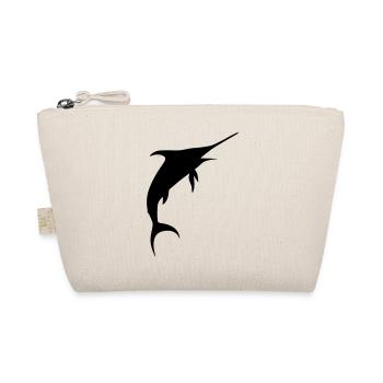 marlin fish animal - Bio-Täschchen - Natur - Vorne