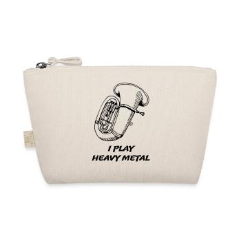 I Play Heavy Metal - Trousse biologique - nature - Devant