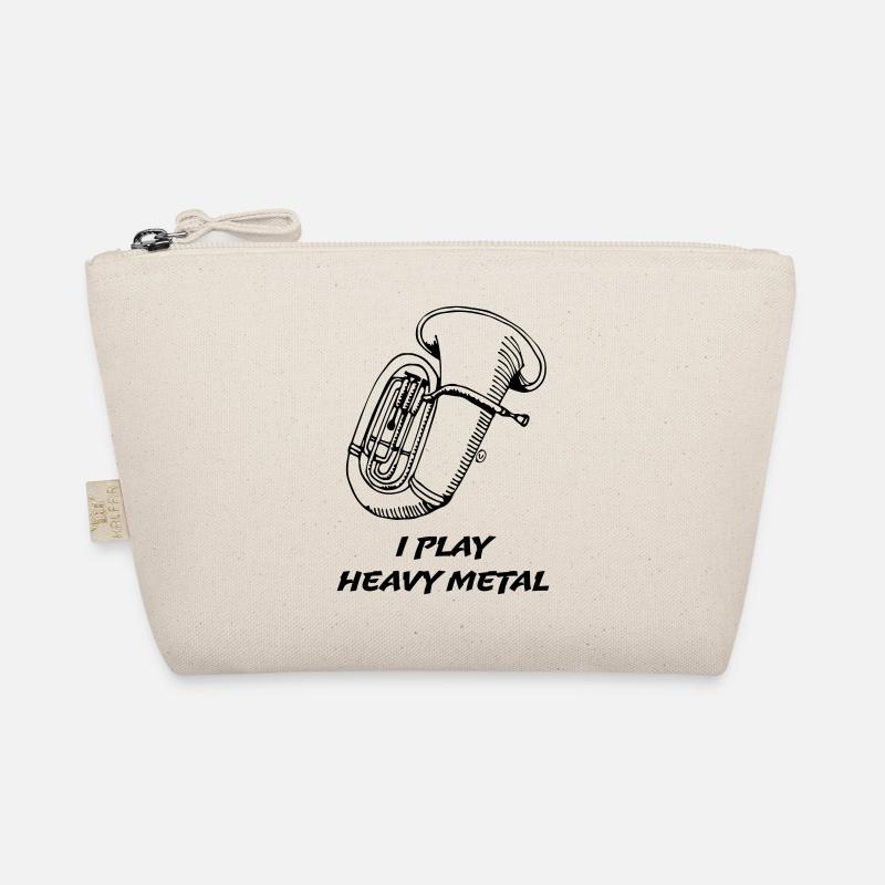 I Play Heavy Metal - Bio-Täschchen - Natur