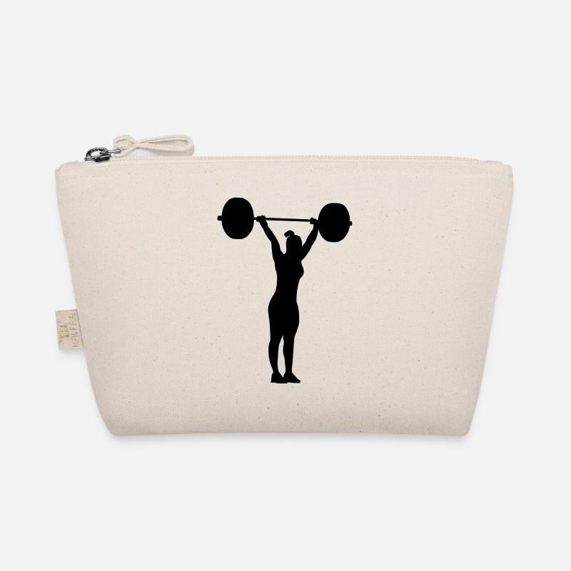 Stoßen Endposition Frau Bio-Täschchen