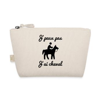 j'peux pas j'ai cheval - équitation - chevaux - Trousse biologique - nature - Devant
