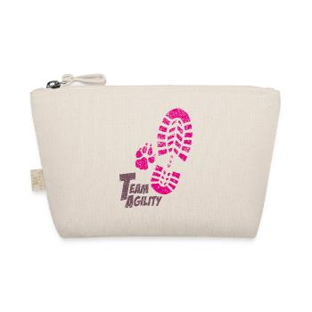 Team Agility pink - Bio-Täschchen - Natur - Vorne