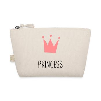 Princess princess crown gift - Organic Pouch - nature - Front