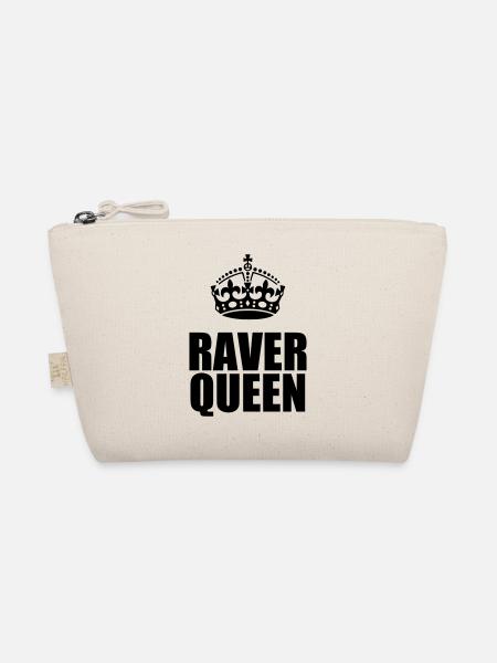Raver Queen - Bio-Täschchen - Natur