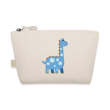 joyeux dinosaure en peluche enfant doux préhistoire - Trousse biologique - nature - Devant