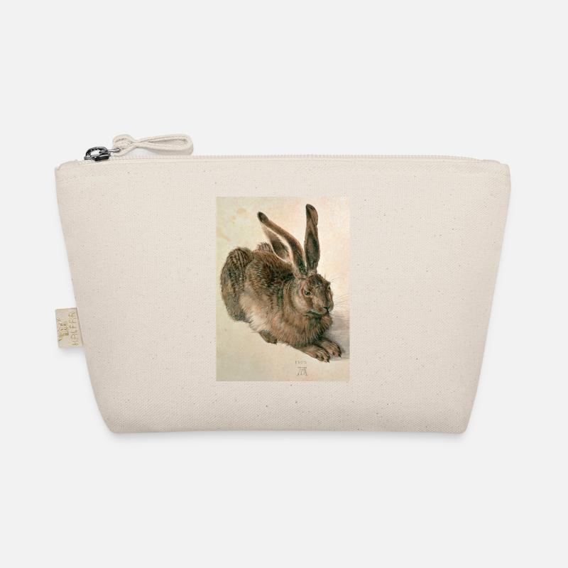 Feldhase von Albrecht Dürer - Bio-Täschchen - Natur