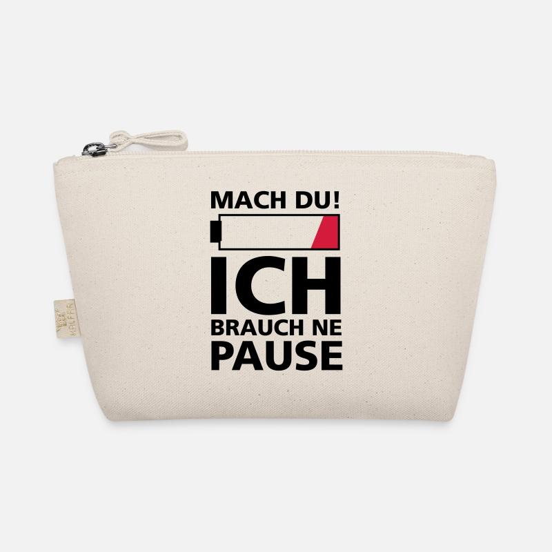 ICH BRAUCH PAUSE Bio-Täschchen