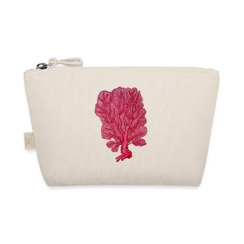 Corail - Venus Coral red - Coral Sea fans - Organic Pouch - nature - Front