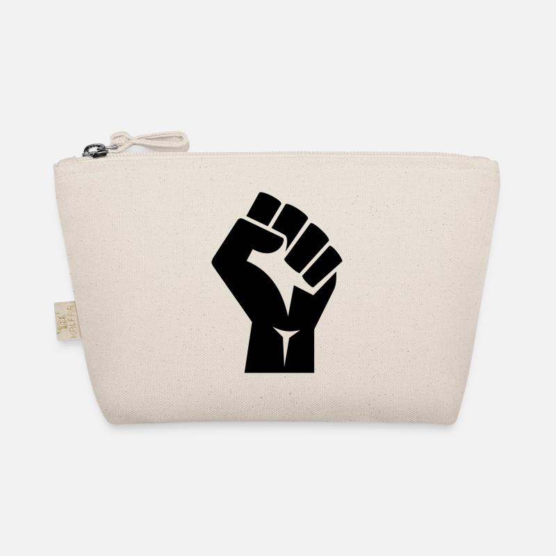 Fist raised Organic Pouch