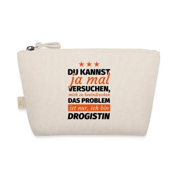 Drogistin Geschenk - Bio-Täschchen - Natur - Vorne