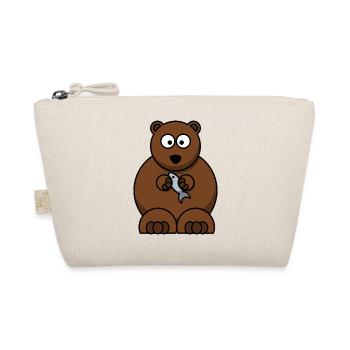 Bayo the bear and its fish - Organic Pouch - nature - Front