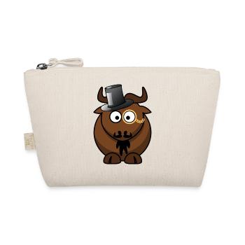 Caricature de buffle avec monocle - Trousse biologique - nature - Devant