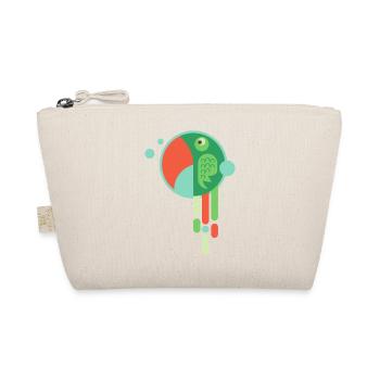Colorful parrot - bande dessinée drôle cadeau oiseau - Trousse biologique - nature - Devant