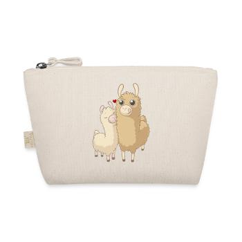 famille alpagas douce - Trousse biologique - nature - Devant