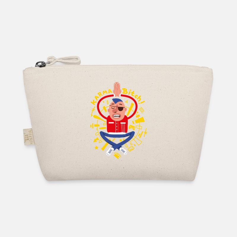Meditating punk Organic Pouch