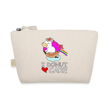Je Donut soin arc licorne joli coeur doux - Trousse biologique - nature - Devant