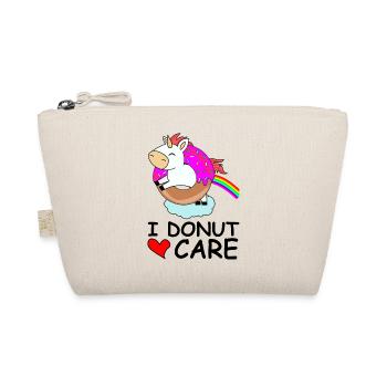 Je Donut soin arc licorne joli coeur doux - Trousse biologique - nature - Devant