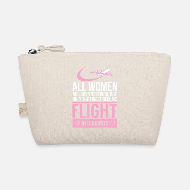 Flight attendant - flight attendant - stewardess - Organic Pouch