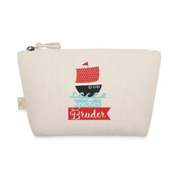großer Bruder Schiff - Bio-Täschchen - Natur - Vorne