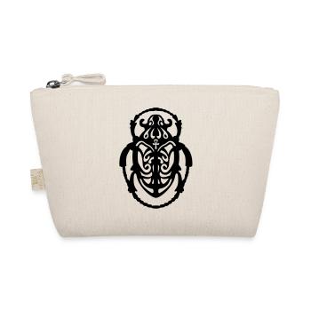 Scarab Beetle - Organic Pouch - nature - Front