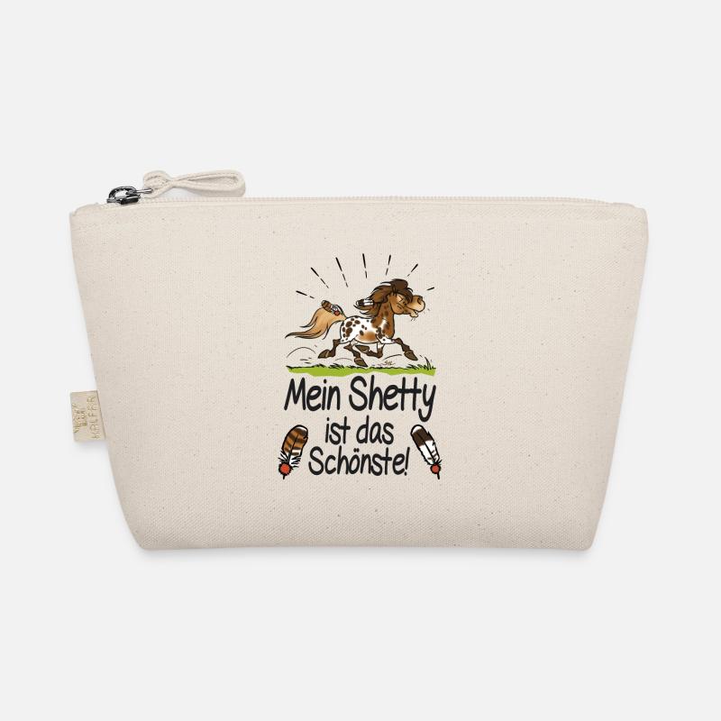 Mein Shetty das Schönste (Text schwarz) Bio-Täschchen