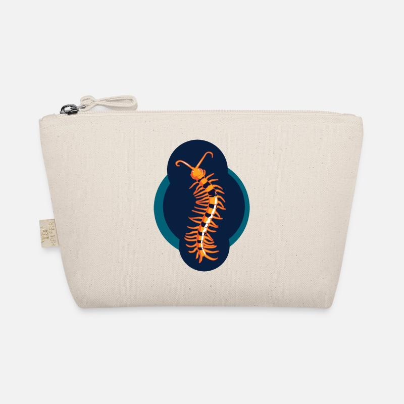 poisonous scolopender crawler insect Organic Pouch