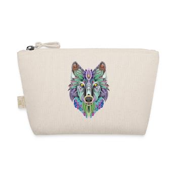 totem of the wolf - Organic Pouch - nature - Front