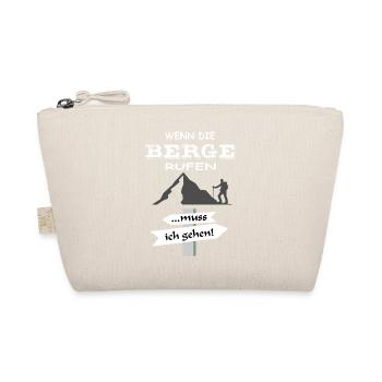 Wenn die Berge rufen by SASX DESIGN - Bio-Täschchen - Natur - Vorne