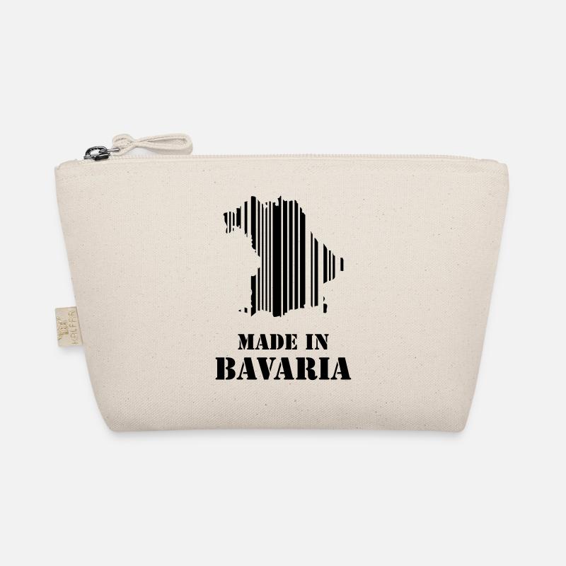 Made in Bavaria Barcode Karte Geschenkidee Bio-Täschchen