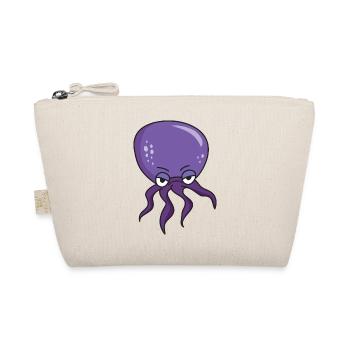 Oktopus Riesenkraken Tintefisch Tentakel Meer - Bio-Täschchen - Natur - Vorne