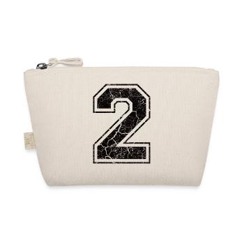 2 two zwei black schwarz (uk) - Organic Pouch - nature - Front
