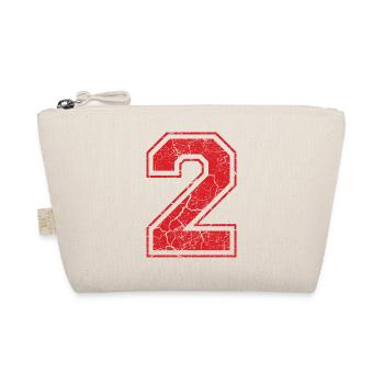 2 two zwei red rot (uk) - Organic Pouch - nature - Front