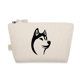 Husky - Bio-Täschchen - Natur - Vorne