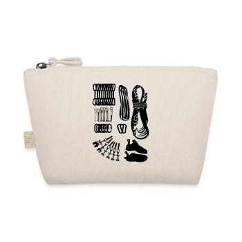 Set of Alpine Climbing Gear - Organic Pouch - nature - Front