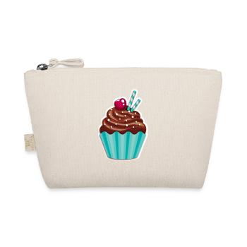 Cupcake - Muffin - Donut - Eis - Schokolade - DD - Bio-Täschchen - Natur - Vorne