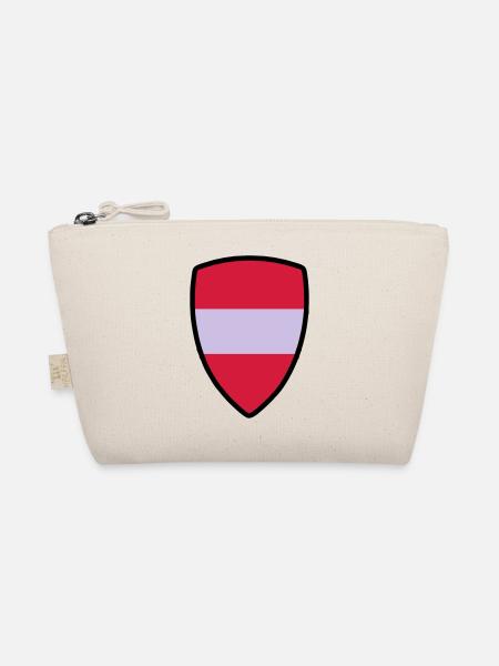 Austria flag - Organic Pouch - nature - Front