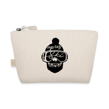 apres ski snow winter holiday ski snowboard cool - Organic Pouch - nature - Front
