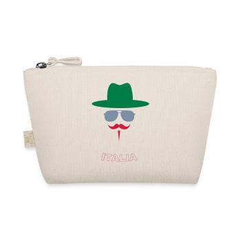 Italy Fan with mustache - Trousse biologique - nature - Devant