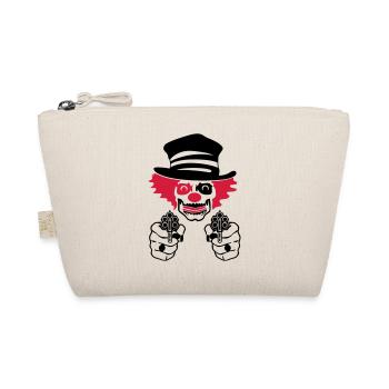 bad circus clown - Organic Pouch - nature - Front