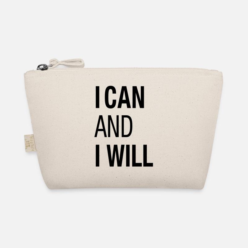 I Can And I WIll Do Bio-Täschchen