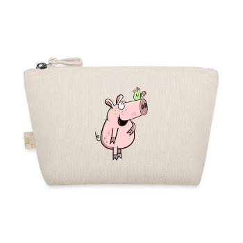 Cochon Avec Coq I BD Enfants Ferme Wutz Fun - Trousse biologique - nature - Devant