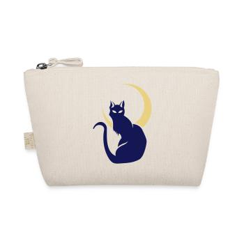 Night Cat - Bio-Täschchen - Natur - Vorne