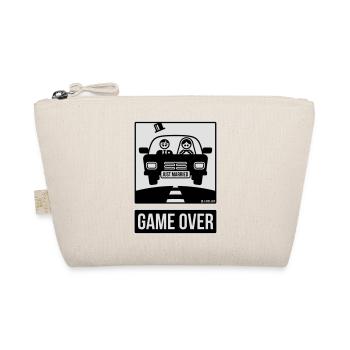 Just Married – Game Over (2C) - Organic Pouch - nature - Front