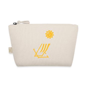 Liegestuhl - Sonne - chillen - Sommer - Urlaub -2C - Bio-Täschchen - Natur - Vorne