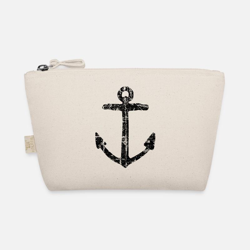 Anchor Sail Sailing Sailor Organic Pouch