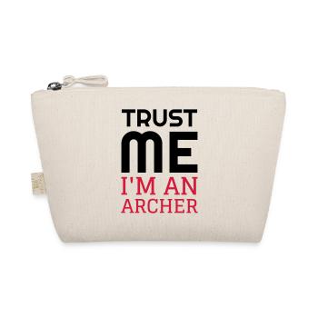 Archery Archer Bogenschießen Tir à l'arc - Organic Pouch - nature - Front