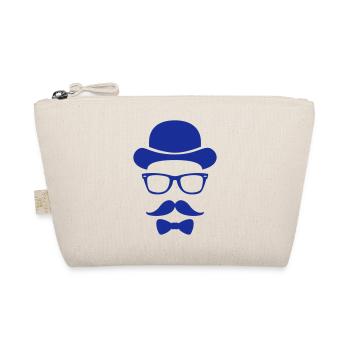 bräutigam hipster junggeselle - Bio-Täschchen - Natur - Vorne